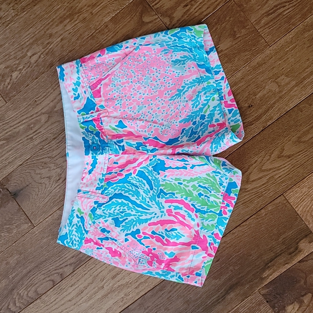 Lilly Pulitzer Coral Reefs Print Callahan Short